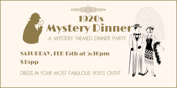 1920s Mystery Dinner